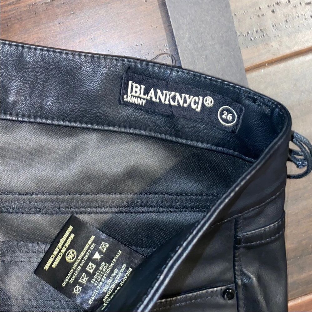 BlankNYC Skinny Biker Pants - Picture 3 of 7